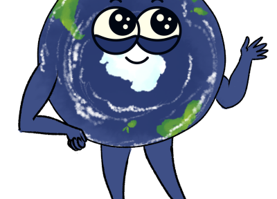 Anthropomorphized earth